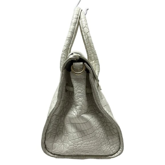 Auth JIMMY CHOO Rosalie - White Leather Handbag - Picture 11 of 11